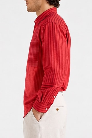Camisa oversize - Vermelho