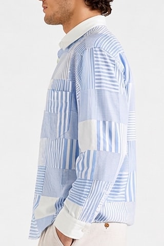 Camisa oversize - Azul