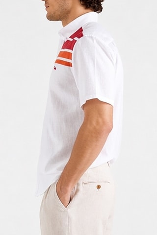 Camisa em linho - Branco