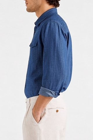 Chemise - Bleu