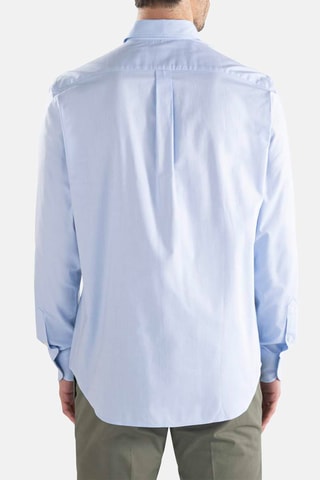 Camisa regular - Azul-claro