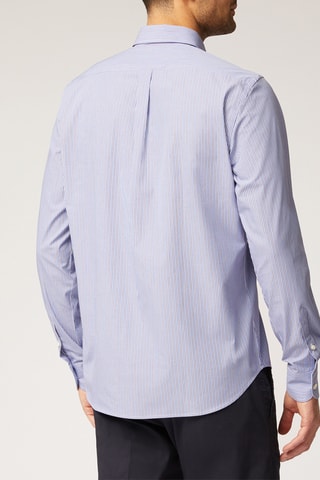 Camisa regular - Azul-claro