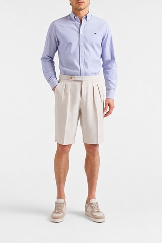 Camisa regular - Azul-claro