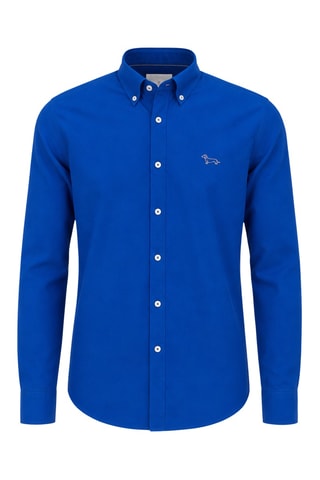Camisa regular - Azul