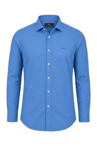 Camisa regular - Azul