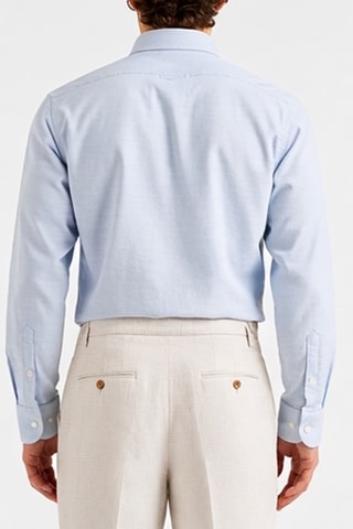 Camisa regular - Azul-claro