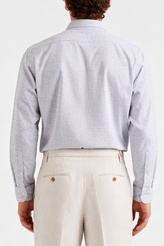 Camisa regular - Azul-claro