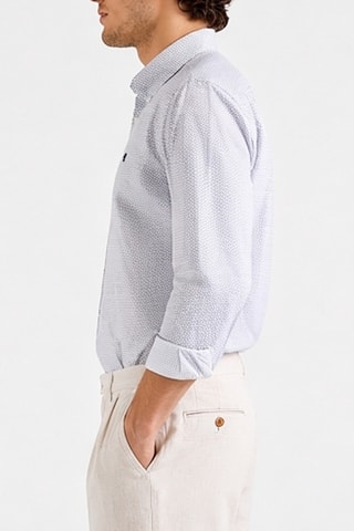 Camisa regular - Azul-claro