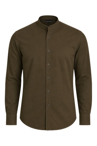 Camisa regular - Caqui