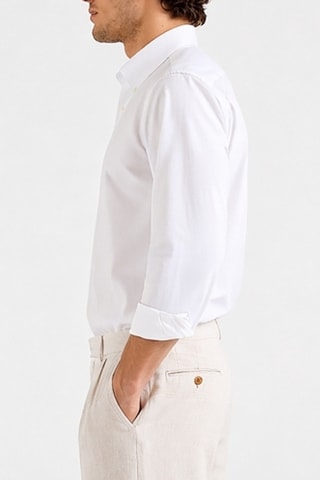 Camisa regular - Branco