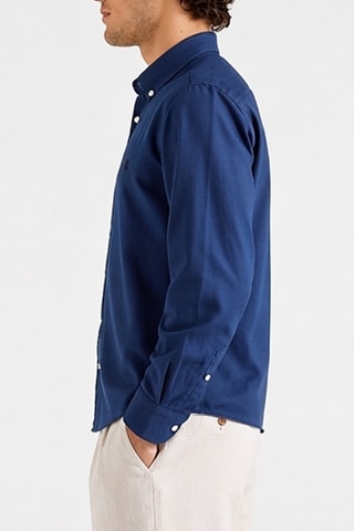 Camisa regular - Azul
