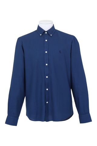 Camisa regular - Azul