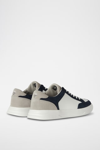 Sneakers em couro - Branco