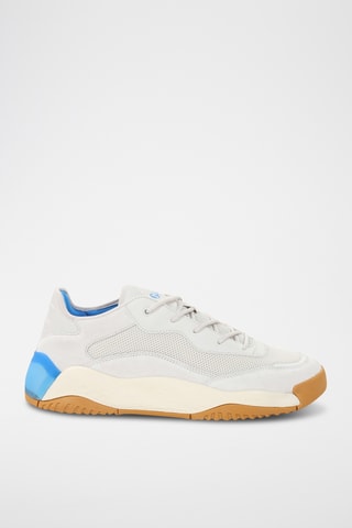 Sneakers em couro - Branco