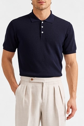 Polo - Azul-marinho