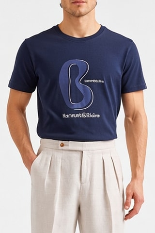T-shirt - Azul-marinho
