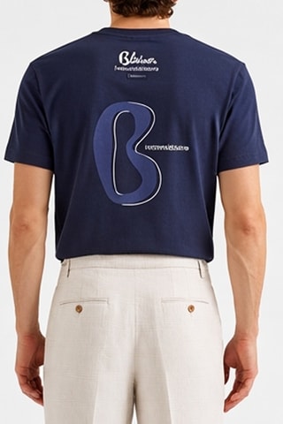 T-shirt - Azul-marinho
