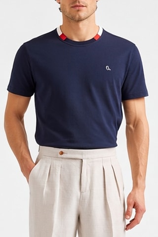 T-shirt - Azul-marinho