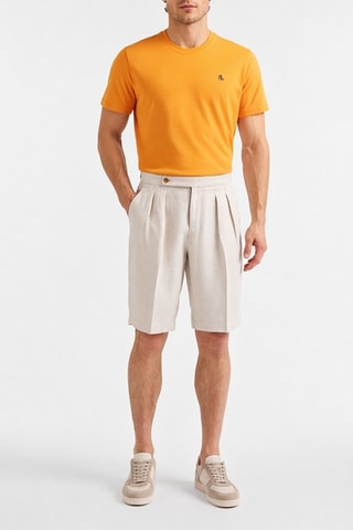 T-shirt regular - Açafrão