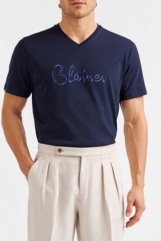 T-shirt - Azul-marinho