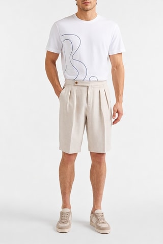 T-shirt regular - Branco