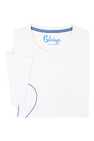 T-shirt regular - Branco