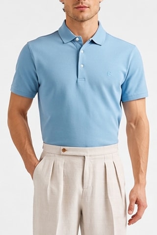 Polo - Azul-claro