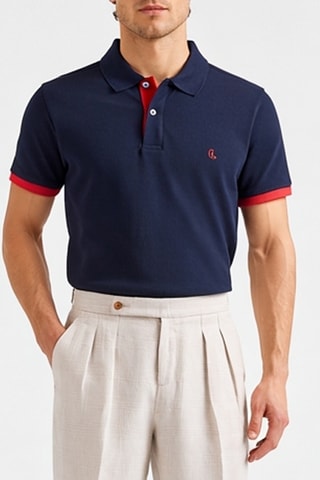 Polo - Azul-marinho