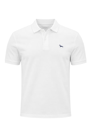 Polo regular - Branco