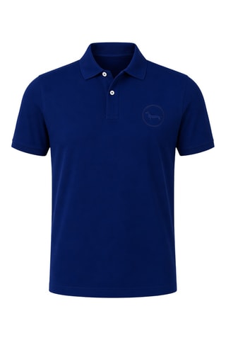 Polo regular - Azul-marinho
