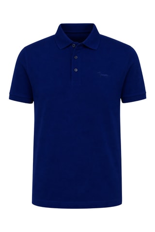 Polo regular - Azul-marinho