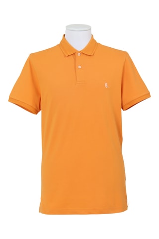 Polo regular - Açafrão