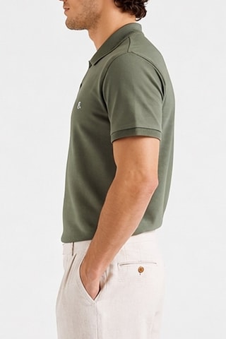 Polo regular - Kaki