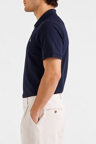 Polo regular - Azul-marinho