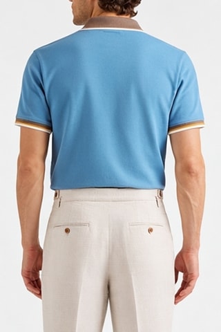 Polo regular - Azul