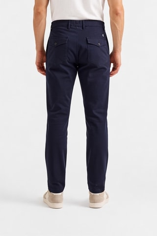 Pantalon carotte - Bleu marine