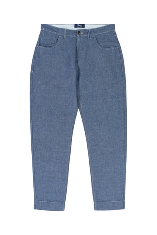 Pantalon carotte - Bleu