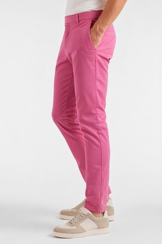 Calças slim - Rosa