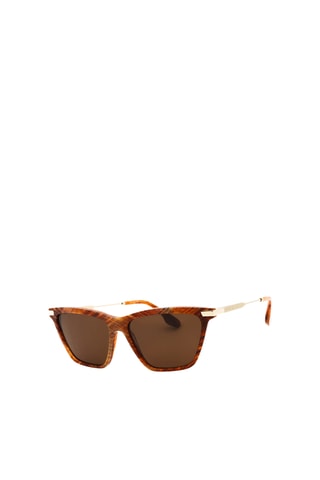 Gafas de sol mujer - Categoría 3 - Victoria Beckham - Dorado y marrón