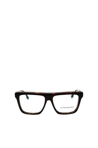 Gafas de vista mujer - Victoria Beckham - Marrón oscuro y naranja