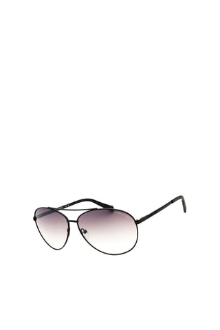 Gafas de sol unisex - Lentes efecto espejo - Categoría 3 - Kenneth Cole New York - Marrón y negro