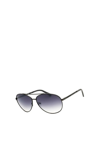Gafas de sol unisex - Lentes efecto espejo - Categoría 3 - Kenneth Cole New York - Azul y negro