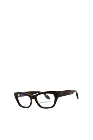Gafas de vista mujer - Victoria Beckham - Marrón oscuro y naranja