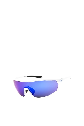 Gafas de sol - Lentes efecto espejo - Categoría 3 - Hombre - Under Armour - Blanco y azul