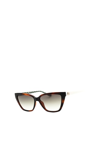 Gafas de sol mujer - Categoría 3 - Guess - Marrón oscuro y naranja