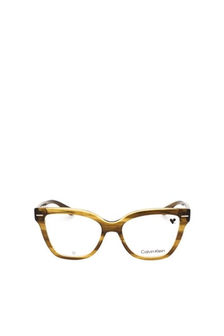 Gafas de vista mujer - Calvin Klein - Caqui