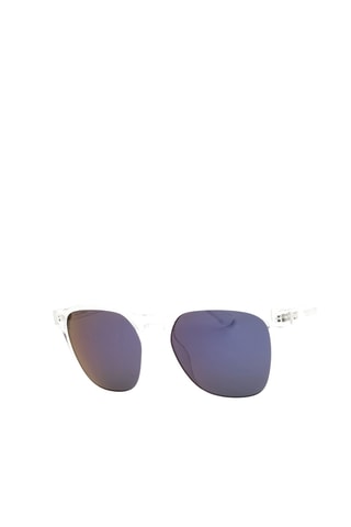 Gafas de sol hombre - Lentes efecto espejo - Categoría 3 - Kenneth Cole Reaction - Blanco y azul