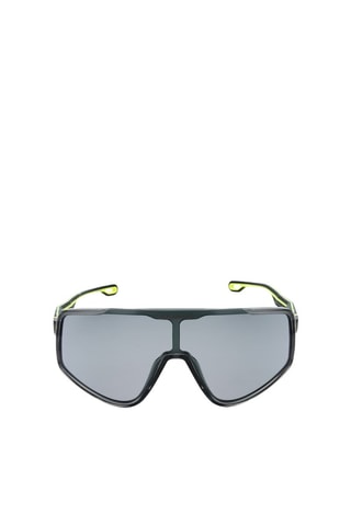 Gafas de sol hombre - Lentes efecto espejo - Categoría 3 - Gris, negro y verde