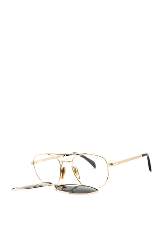 Gafas de vista hombre - Lentes polarizadas extraíbles y polarizadas - Categoría 3 - David Beckham - Dorado