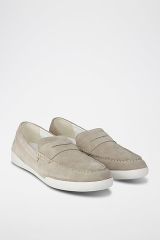 Mocassins en cuir - Beige - Armani Exchange